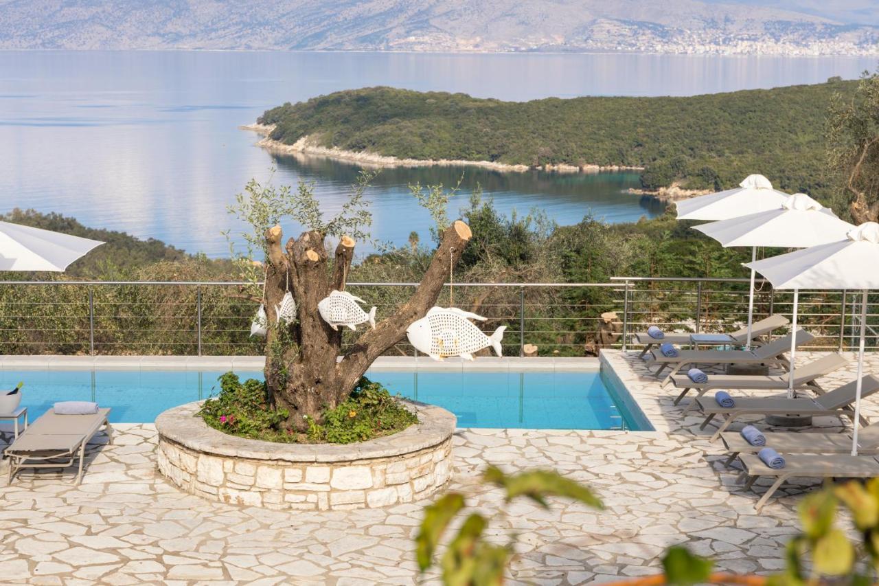 Villa White Stone By Rodostamo Collection Kassiopi Exterior photo